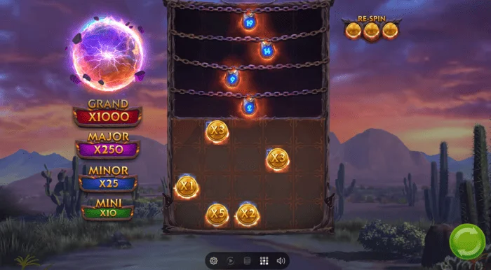หน้าจอเกมโบนัส Colt Lightning Inferno